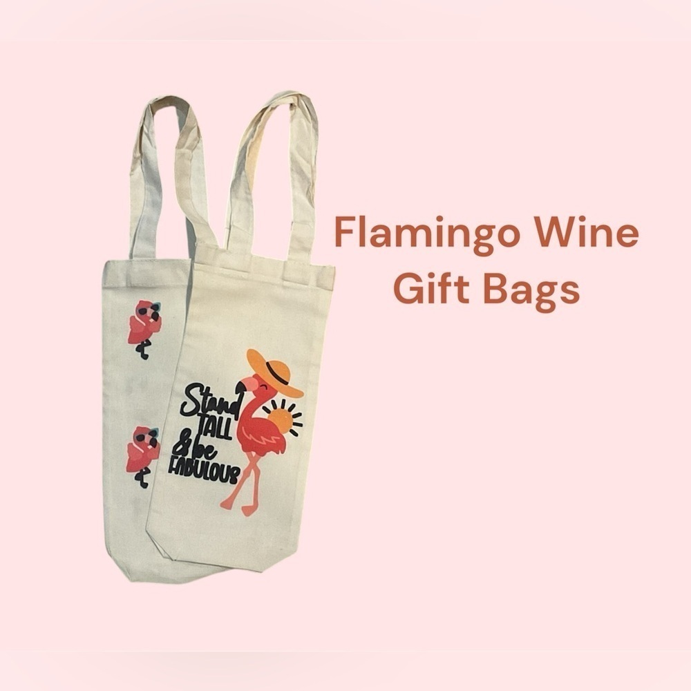 HAND CRAFTED WINE GIFT BAG HOLDS 750ML BOTTLE. BUNDLE 2 FOR $25.